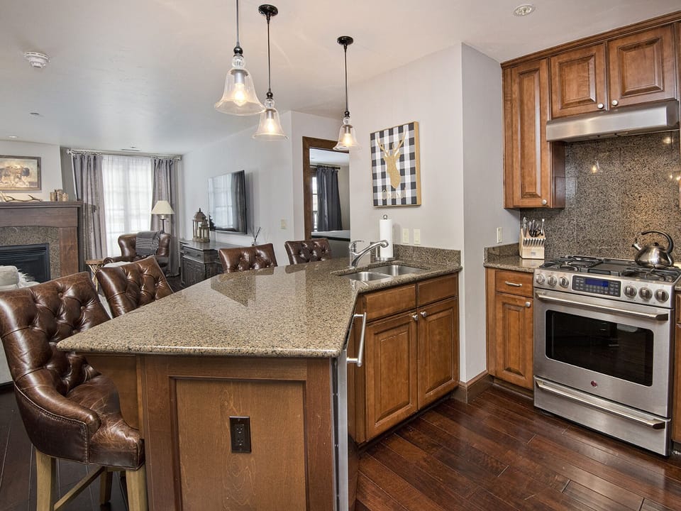 Kitchen view 2