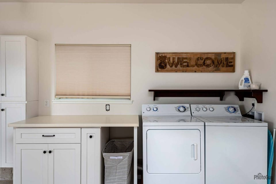 Laundry In Garage
