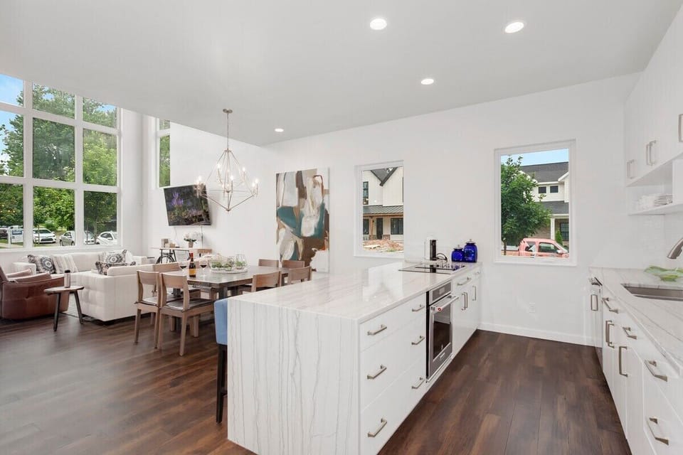 Our kitchen is fully stocked with all the luxury amenities you'll need to create your favorite meal or baked goods!
