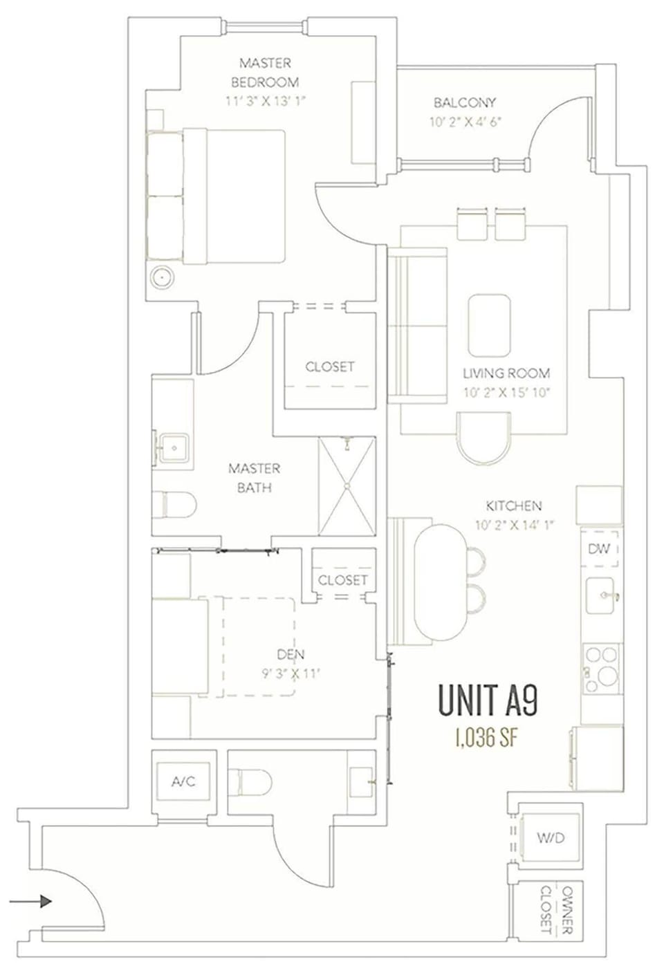 condo layout