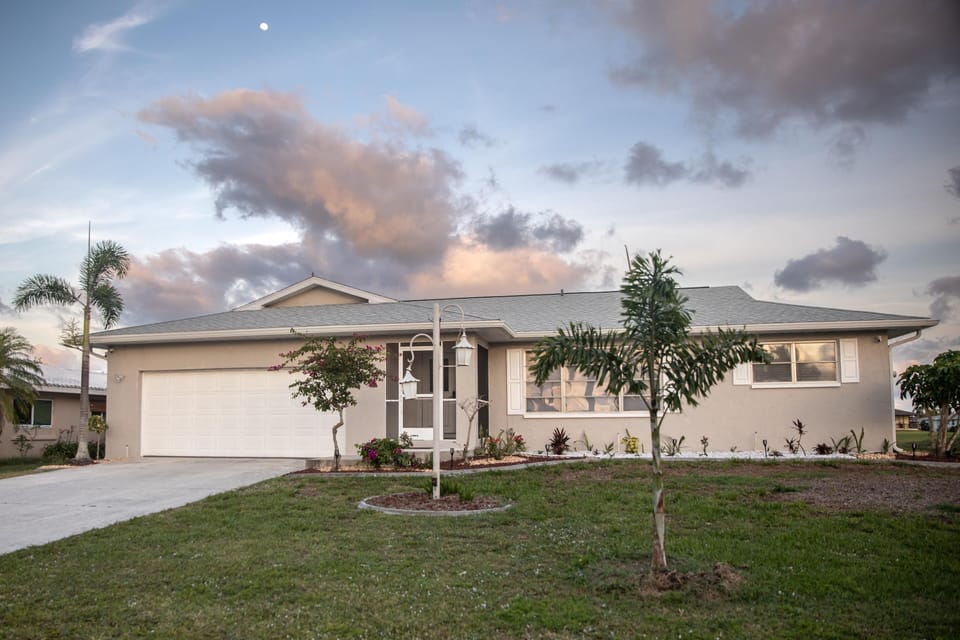 Front of the house