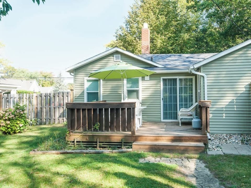 Indulge in Lounging in the Shade Beneath the Trees in the Backyard