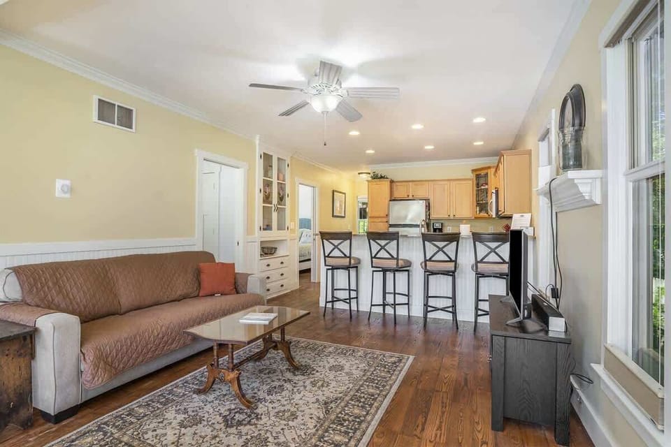 Open Concept Living Room and Kitchen