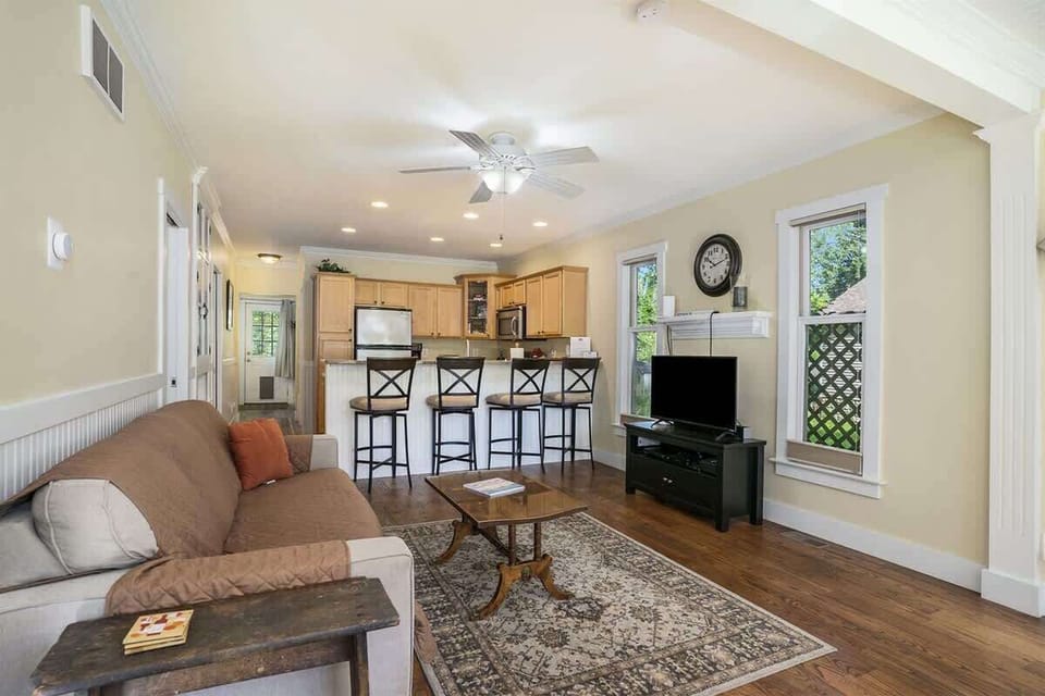Open Concept Living Room and Kitchen