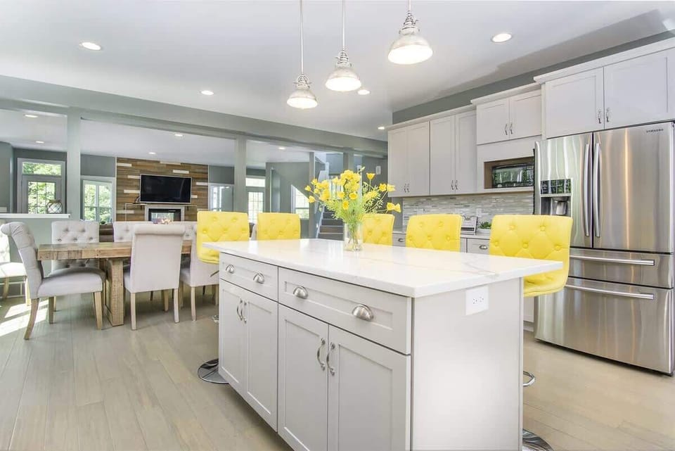 Kitchen to Dining