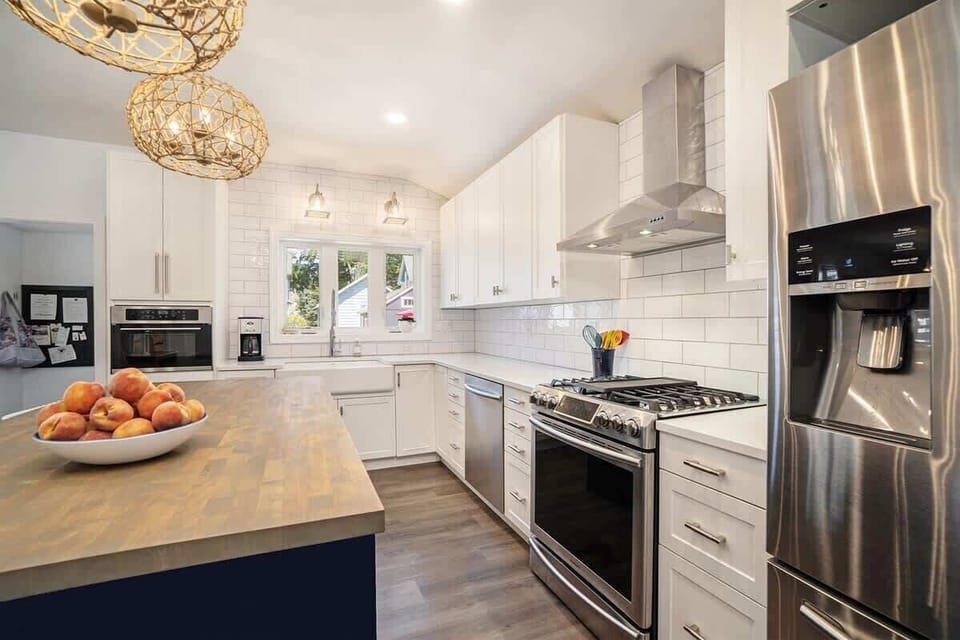 Meal Prep is Bound to Be a Breeze with Spacious Counters and Contemporary Appliances