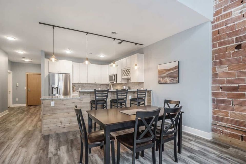 The Dining Table Also Doubles as the Perfect Spot for Board Games