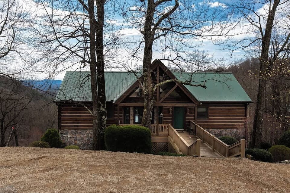Experience log cabin living at its best.