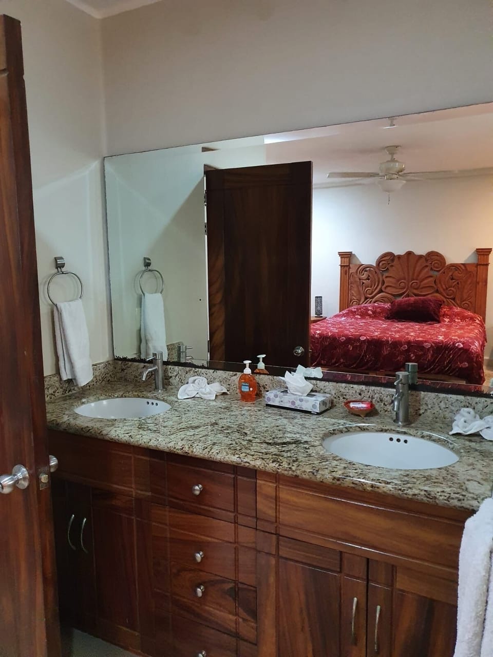 Double sinks in master bath