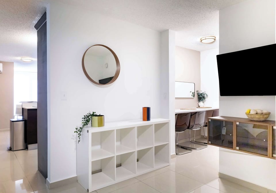 Living / Family Room with Dining / Workspace Area