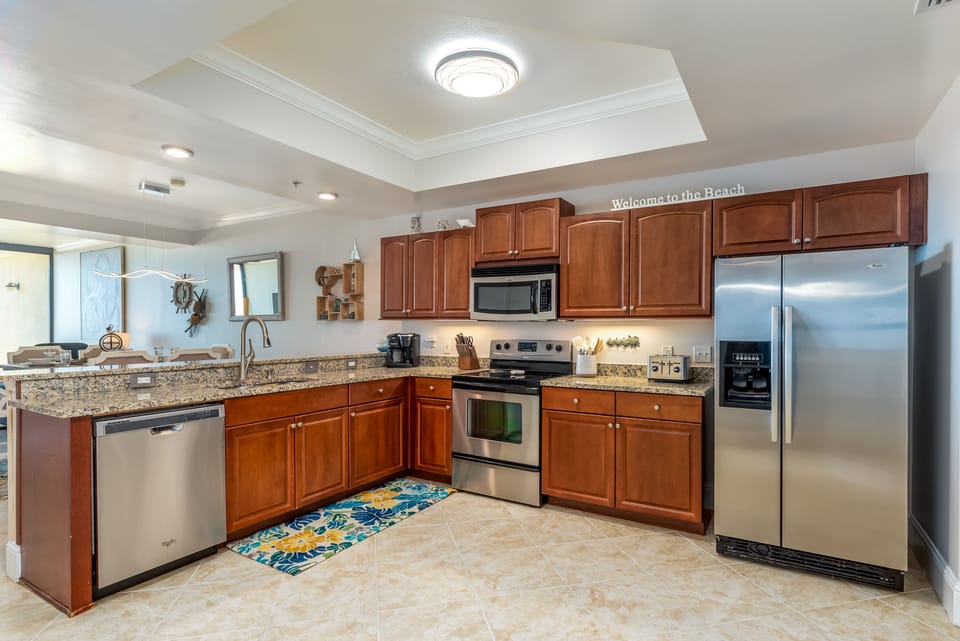 Ride The Wave Stainless Appliances