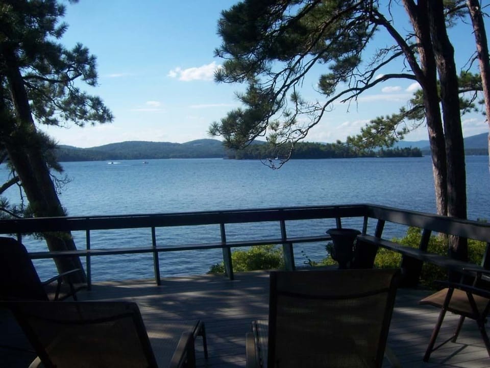 View from deck