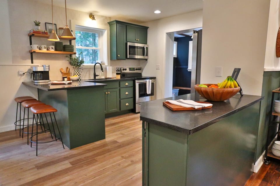 Full kitchen located on the main floor. 