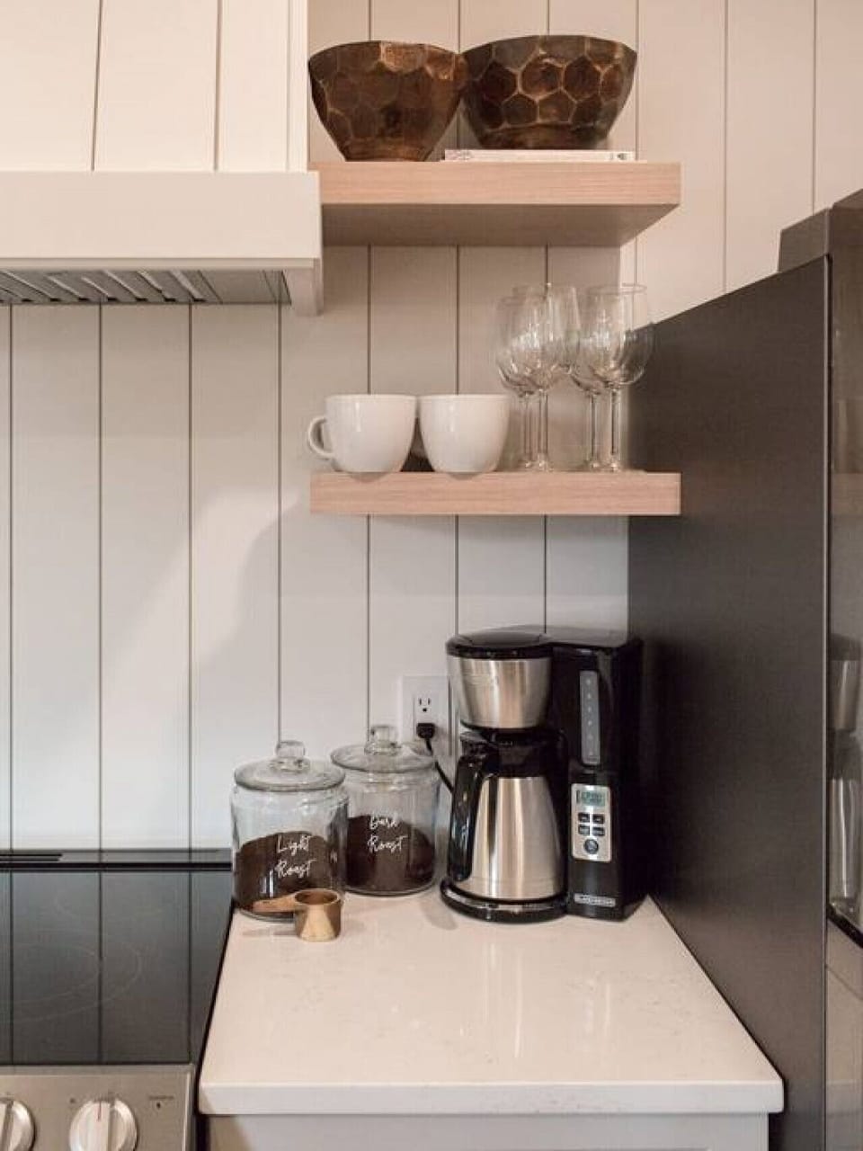 Coffee Station in Kitchen