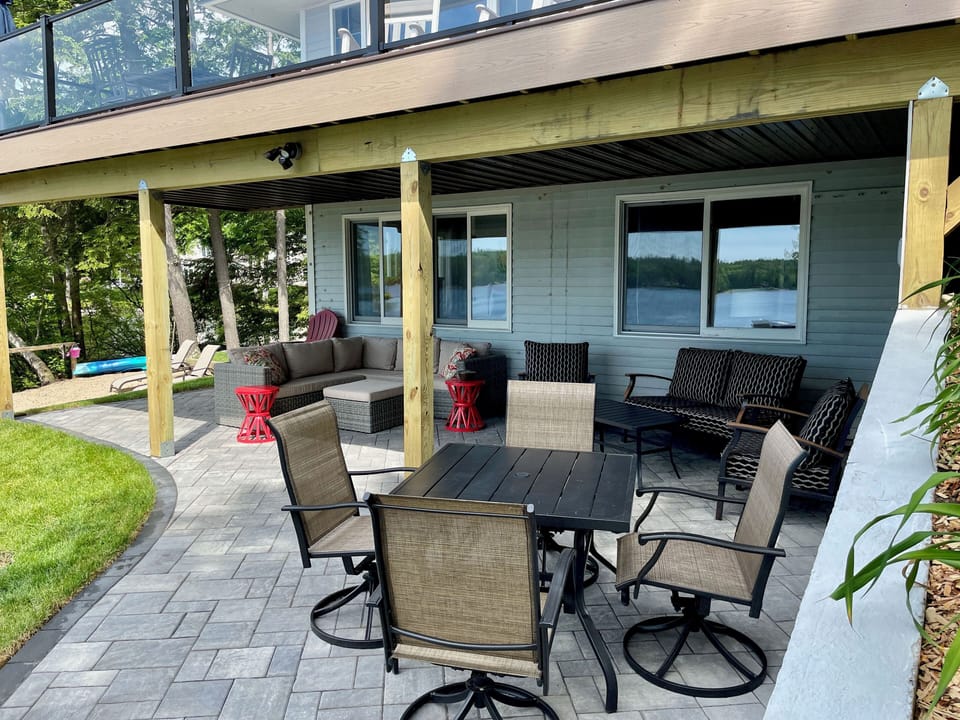 Lower Patio Area