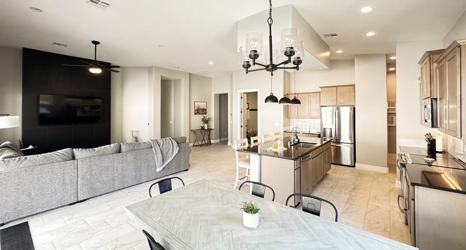Expansive open floor plan that’s even better in person—truly a must-see!