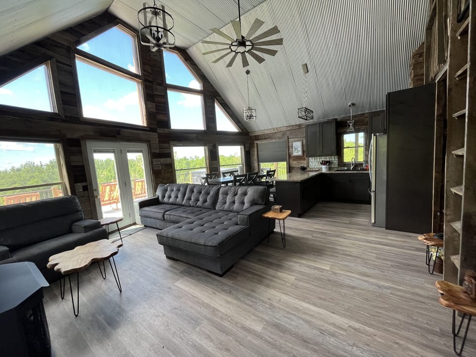 Living room/kitchen on main floor 