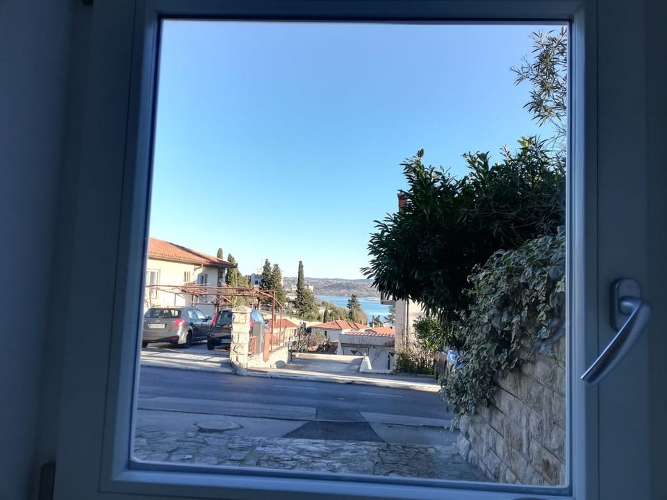 Kitchen window view
