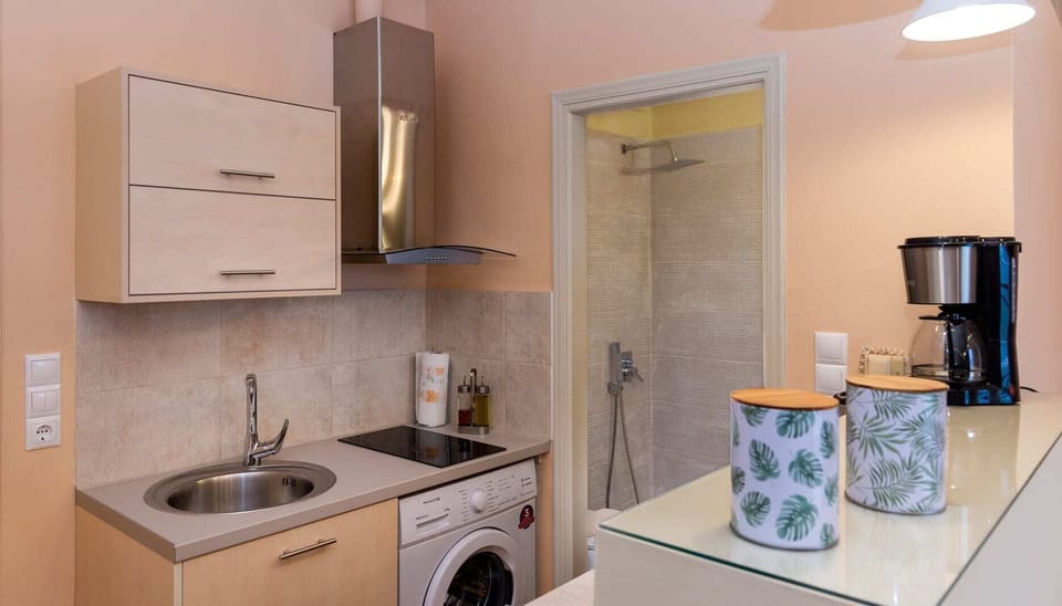 Fully equipped small kitchen
