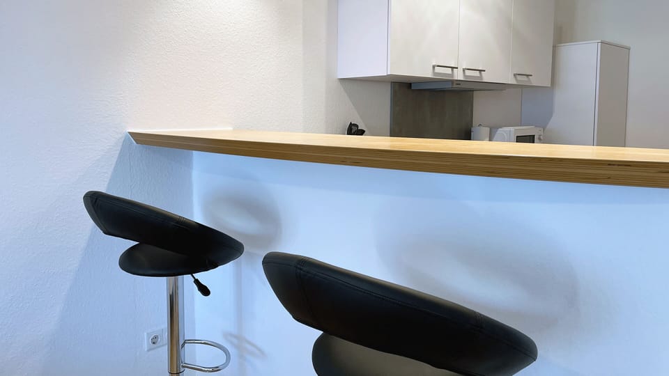 Classic Apartment, 2 Bedrooms | Private kitchen | Fridge, microwave, oven, stovetop