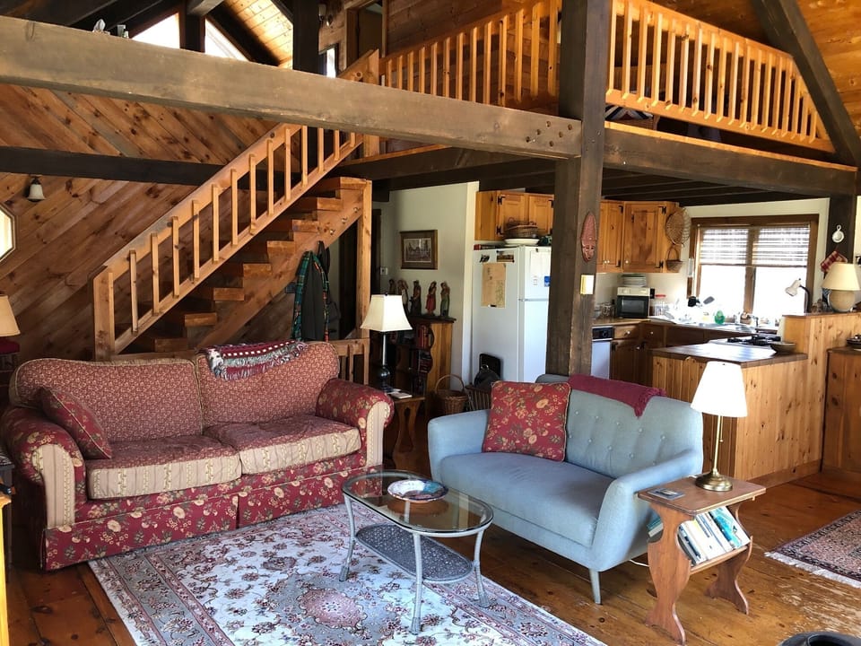 Upstairs Main Floor Open Living Area