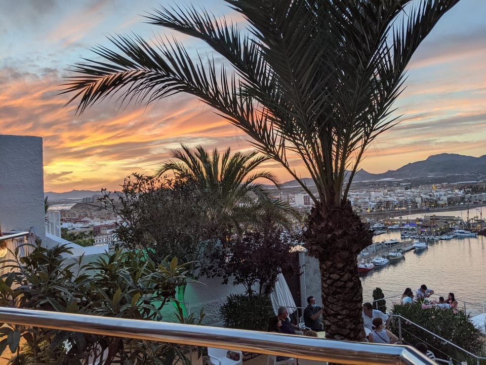 out and about in Puerto de Mazarron