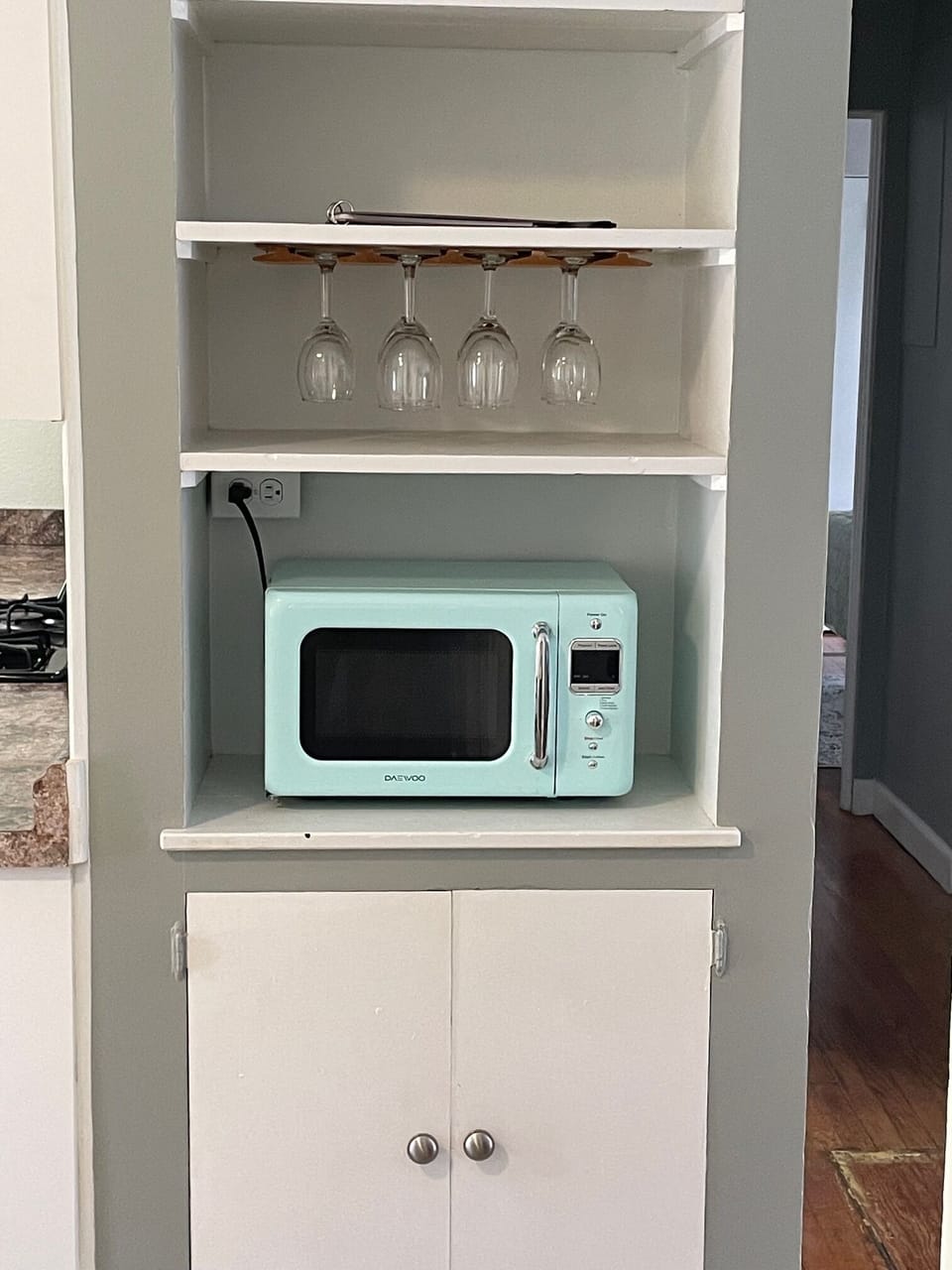 Workstation in ensuite bedroom