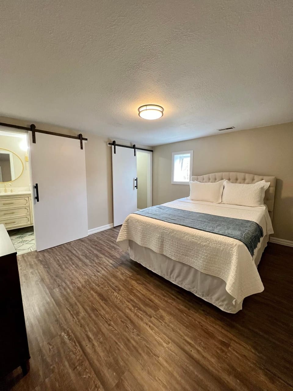 Master bedroom with ensuite