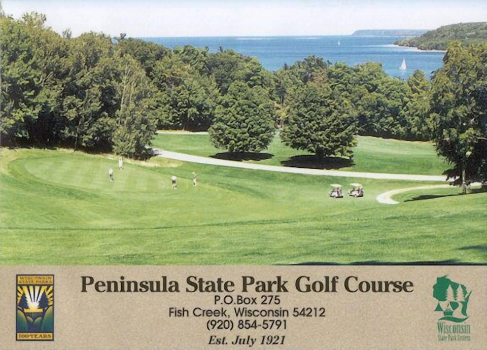 Peninsula State Park and the golf course is located a few minutes away!