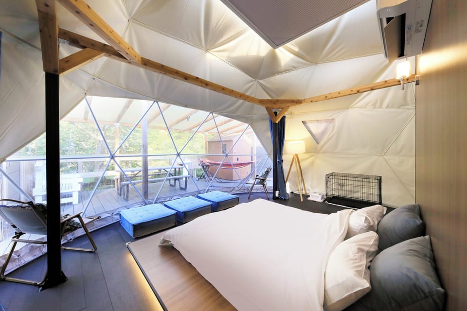 Dome Tent Riverside, Non Smoking | Soundproofing, free WiFi, bed sheets