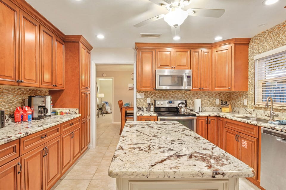 Stainless steel appliances