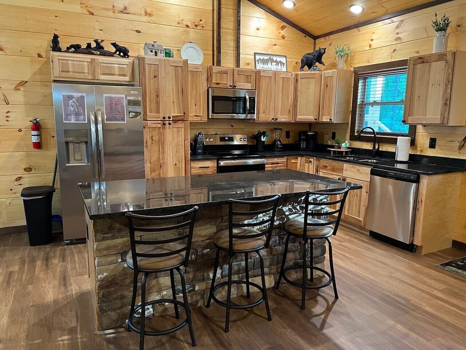 Kitchen Seating for 3 at Island
