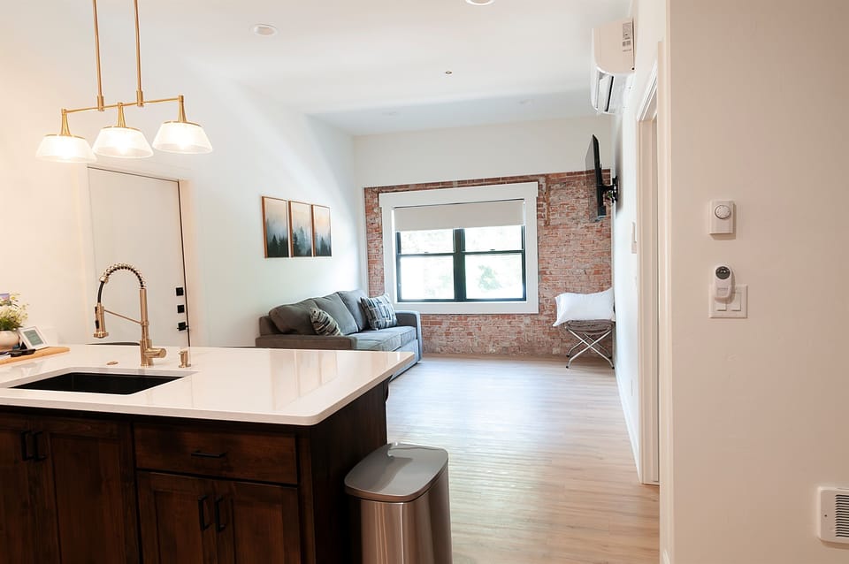 Kitchen to Living area