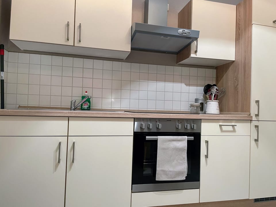 Panoramic Apartment, Accessible, Private Bathroom (Alte Schule) | Shared kitchen
