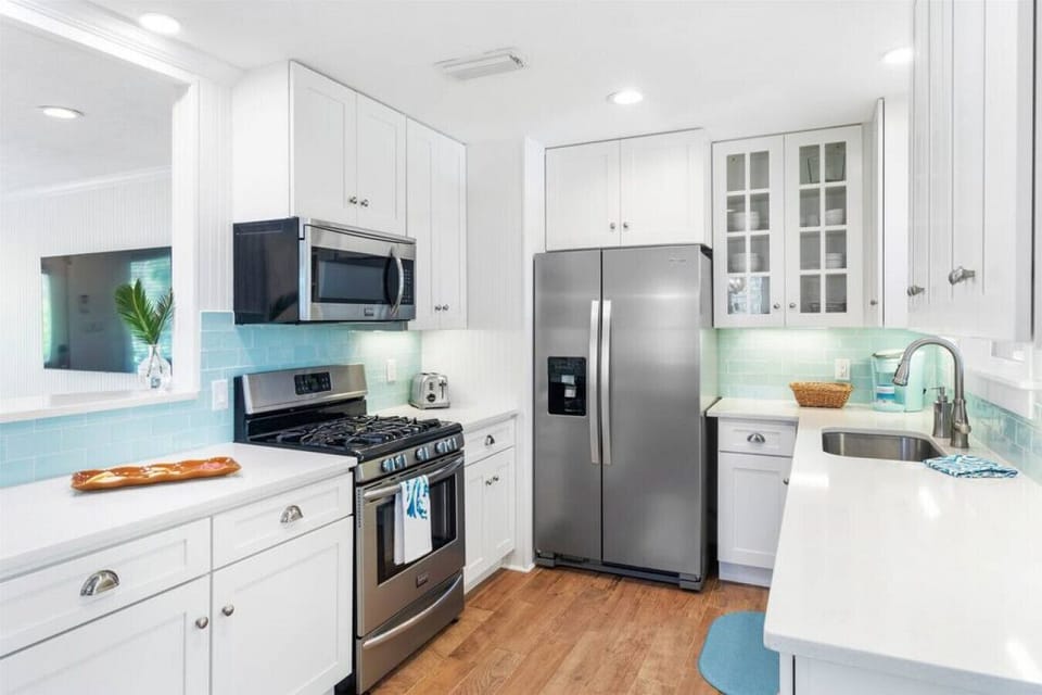 Blue Sky Cottage- Kitchen includes a Keurig