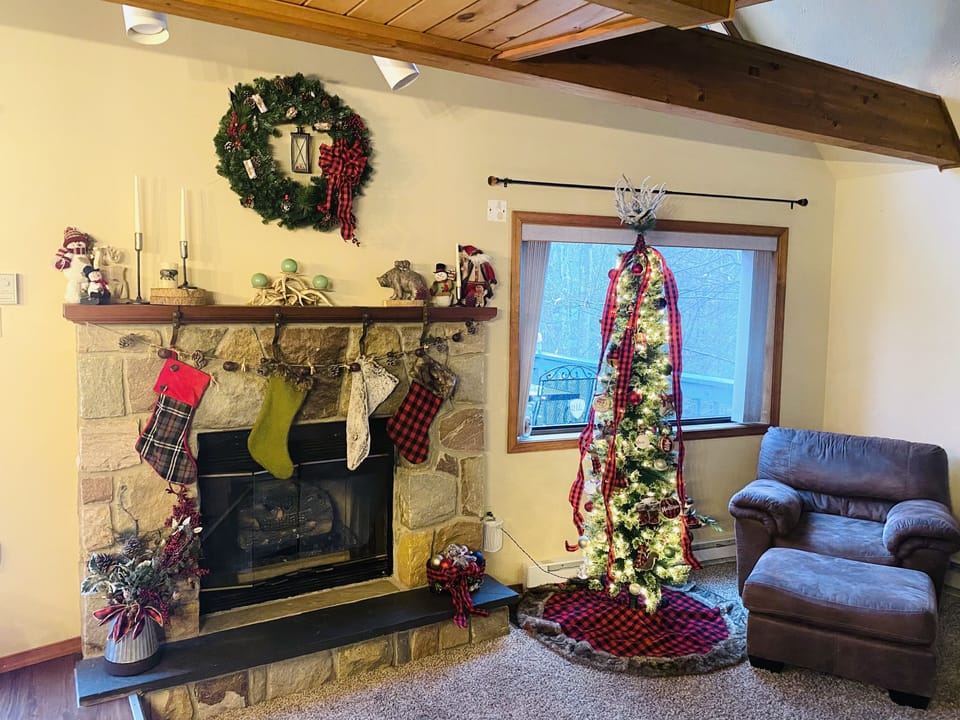 Decorated for Christmas!