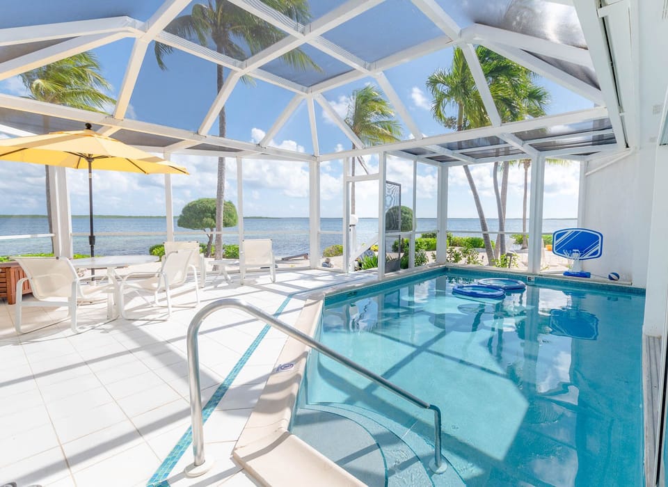 Enjoy the sun and your own private pool and patio!