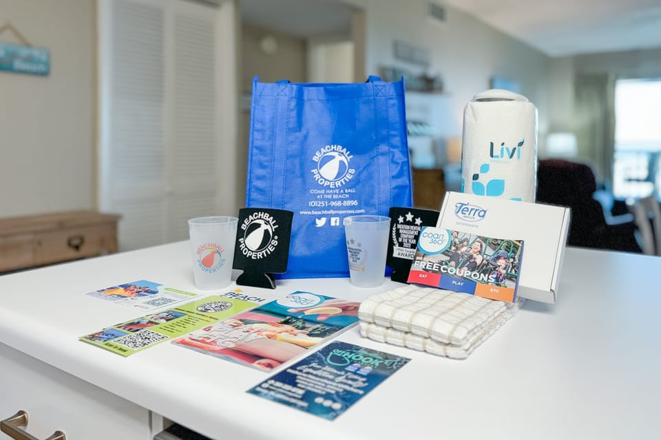 Beachball swag bag!