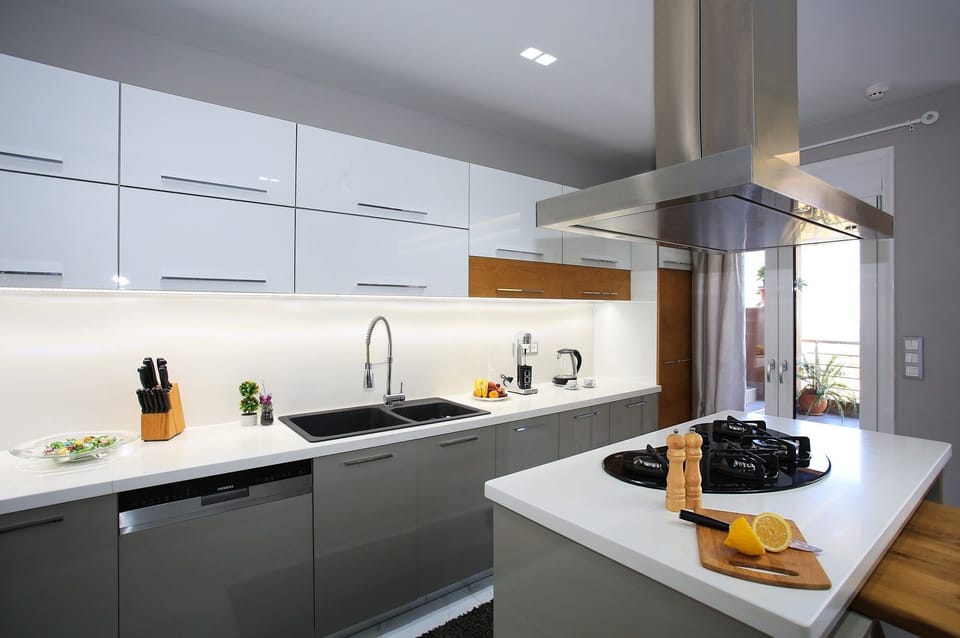Design Villa, Multiple Beds, Non Smoking, Private Pool | Private kitchen | Full-size fridge, microwave, oven, stovetop