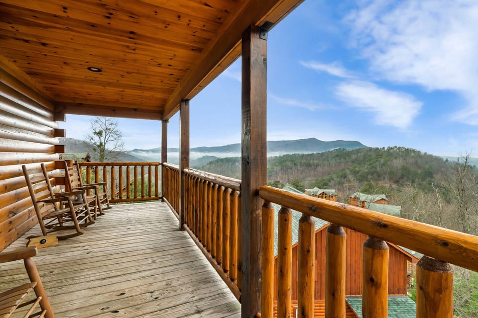 Take in beautiful views while sipping your morning coffee.