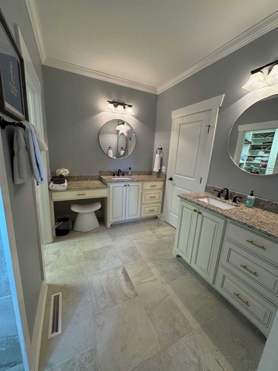 Master Bath with Dual Vanities