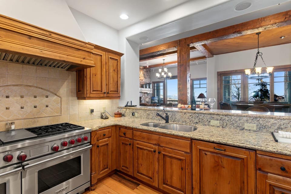 Indoors, Kitchen, Sink Faucet, Sink, Chair
