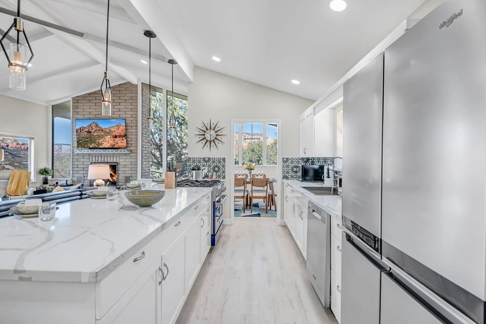 Kitchen with All New Appliances