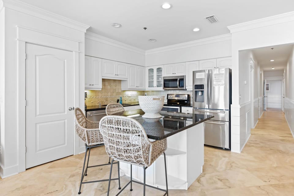 Beautiful countertops.