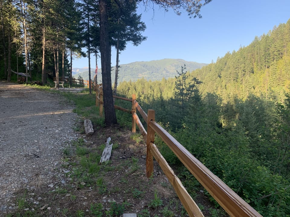 500’ above the resivior