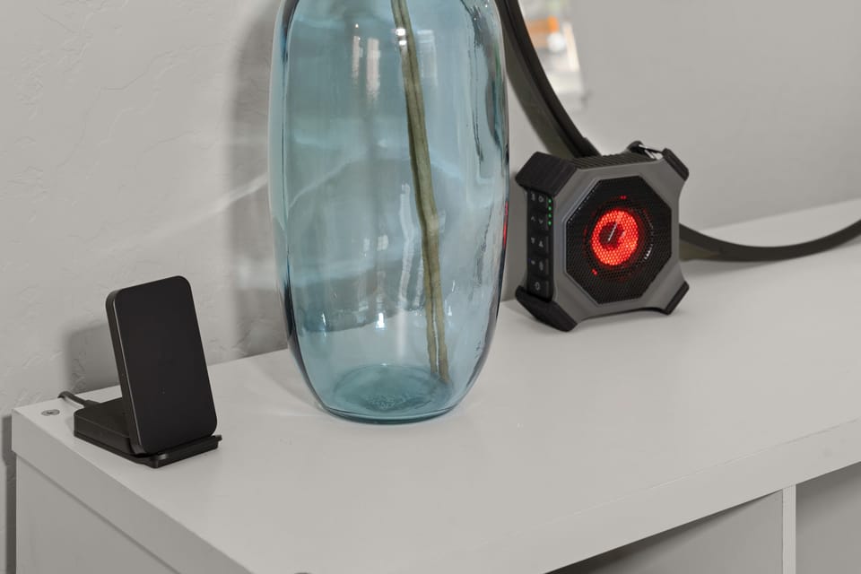 Charging Station with a Blue Tooth Speaker available. 