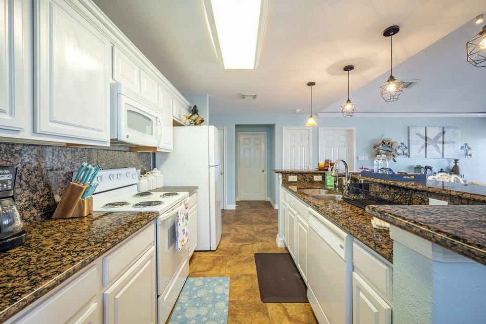 Kitchen room with fully equipment