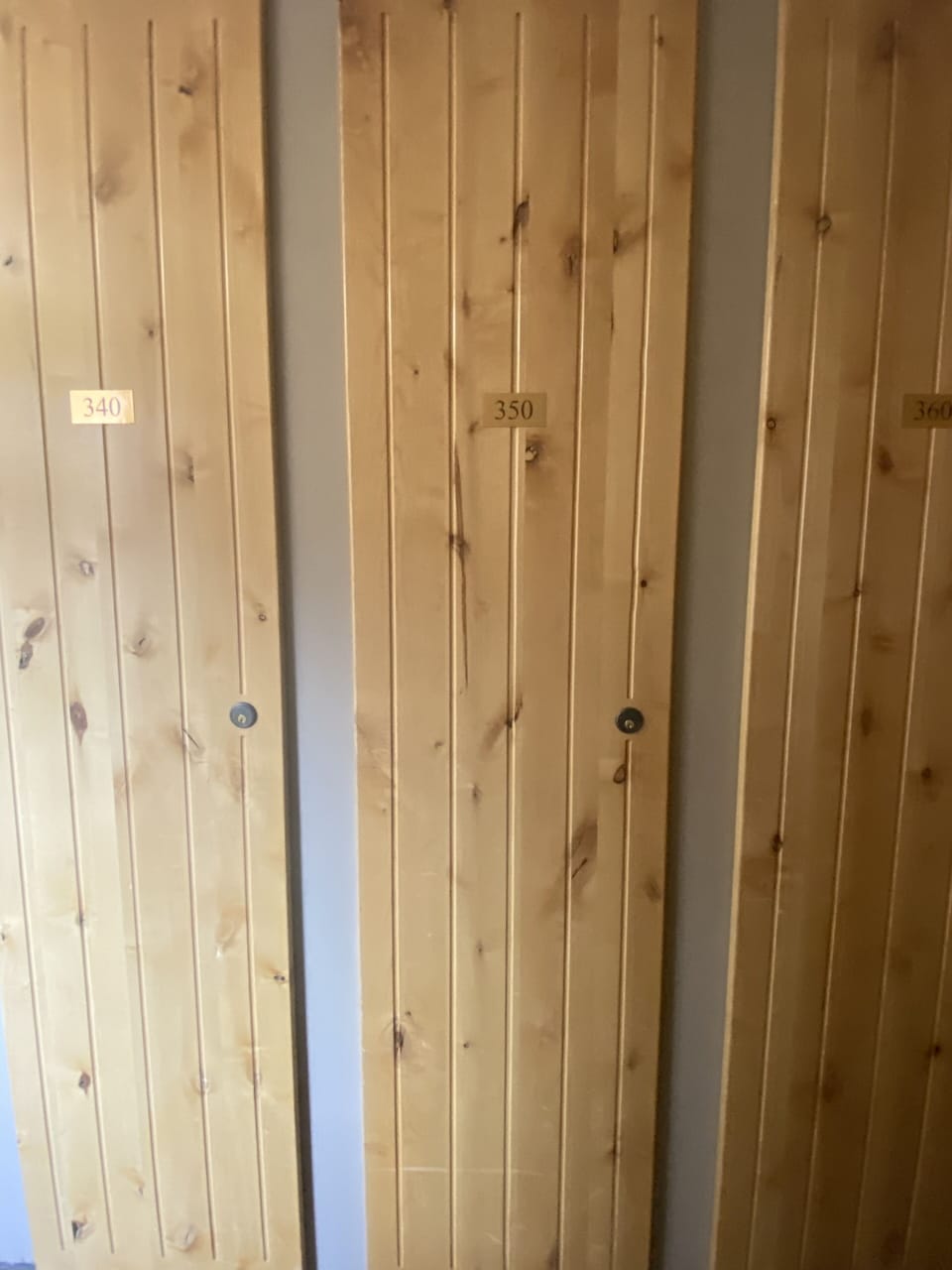 Ski locker
