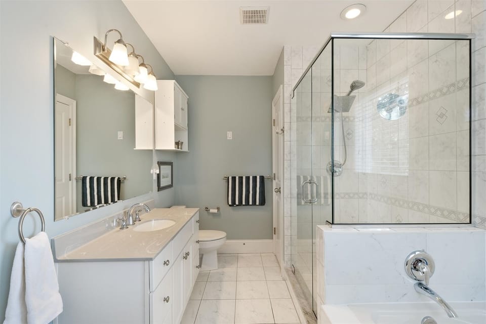 Primary private bathroom