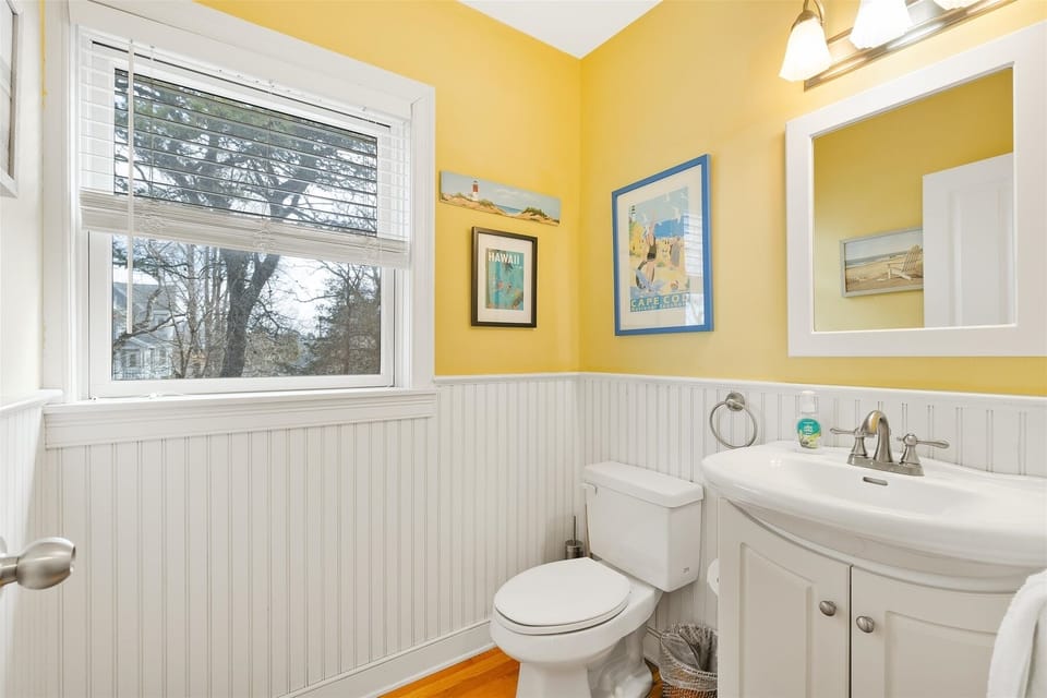 Powder Room on Main Level